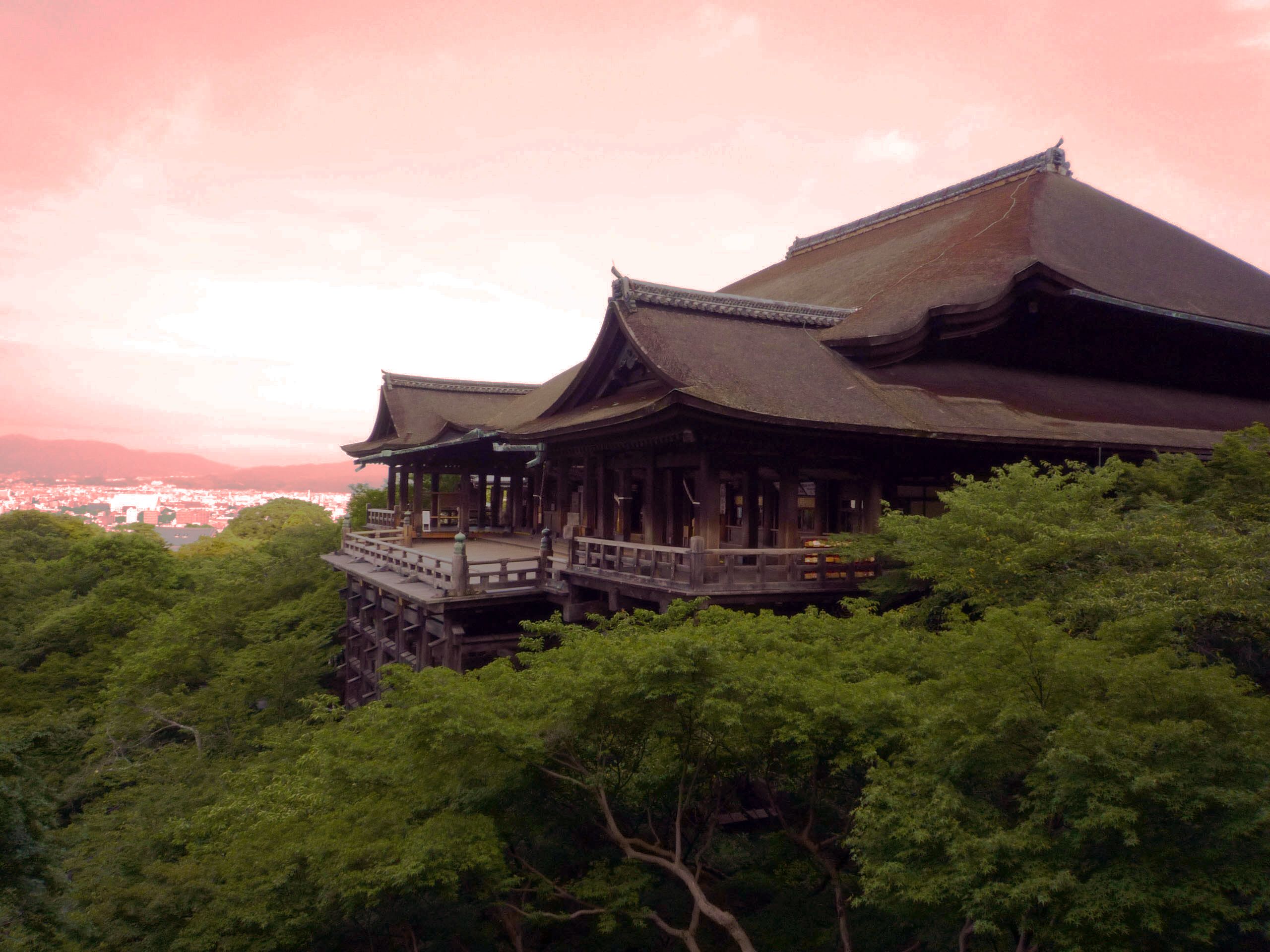 El templo Kiyomizu-dera