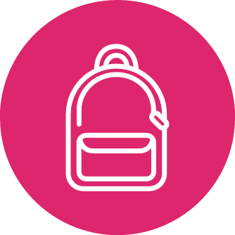 Ícono de bolso protegido